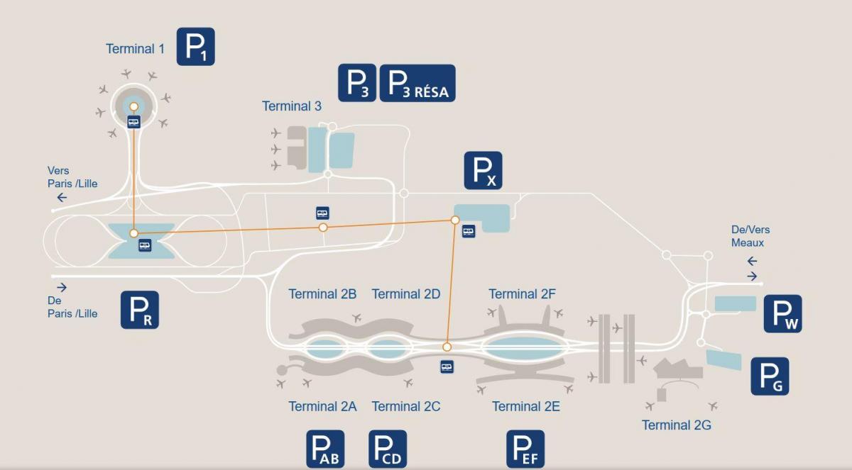 Карта cdg аеропорт парковка аеропорт