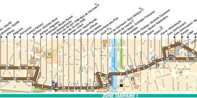 Карту автобусних Париж лінії 95