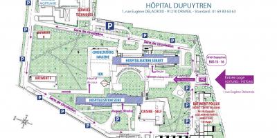 Карта Жоффрей-лікарні Дюпюитрен