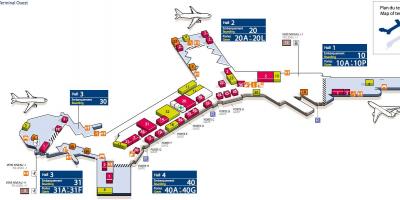 Карта аеропорту Орлі