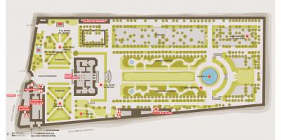 Карта музею Родена