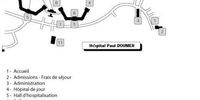 Карту лікарня Поль Думер