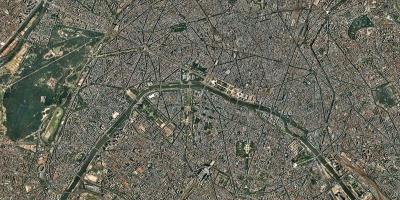 Супутникова Карта Париж